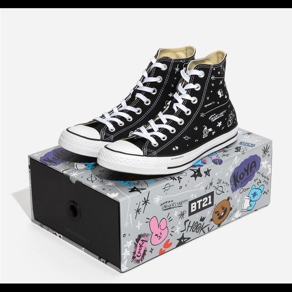 OFFICIAL CONVERSE BTS21 CHUCK TAYLOR ALL STAR HIGH